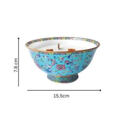 Candle Up Soul Bowl Teal Candle - thumbnail 3