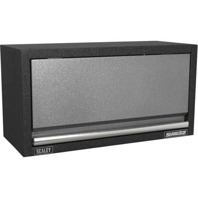 Loops 680mm Modular Wall Cabinet - Lift-up Door with Gas Struts - Aluminium Handles - image 1