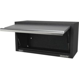 Loops 680mm Modular Wall Cabinet - Lift-up Door with Gas Struts - Aluminium Handles - thumbnail 4