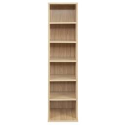 Ventryn 6 Tiers Wooden CD DVD Media Storage Rack Unit Tower Display Rack - thumbnail 6