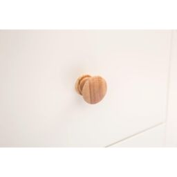 Cabinet Bits Maggiori 4 Drawer Chest of Drawers Wood Knob in Off-White - thumbnail 5