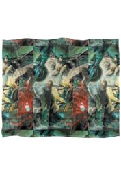 Batman Alex Ross Panels Officially Licensed Silky Touch Super Soft Throw Blanket 152x127 cm in White - thumbnail 1