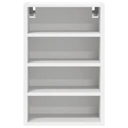 Berkfield Home Hanging Cabinet White 40x29.5x60 cm Engineered Wood - thumbnail 4