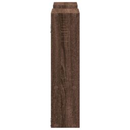 Berkfield Home Wall Shelf Brown Oak 99x15x60 cm Engineered Wood - Size: 99 x 15 x 60 cm - thumbnail 5
