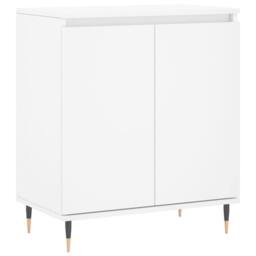 Berkfield Home Sideboard White 60x35x70 cm Engineered Wood - Size: 60 x 35 x 70 cm - thumbnail 1