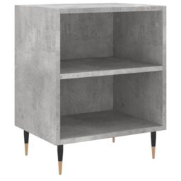 Berkfield Home Bedside Cabinets 2 pcs Concrete Grey 40x30x50 cm Engineered Wood - Size: 40 x 30 x 50 cm - thumbnail 4