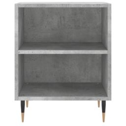 Berkfield Home Bedside Cabinets 2 pcs Concrete Grey 40x30x50 cm Engineered Wood - Size: 40 x 30 x 50 cm - thumbnail 5