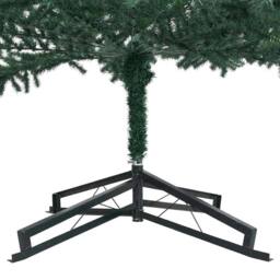 Berkfield Home Artificial Pre-lit Christmas Tree with Stand Green 500 cm PVC - thumbnail 7