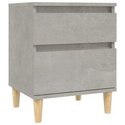 Berkfield Home Bedside Cabinets 2 pcs Concrete Grey 40x35x50 cm - Size: 40 x 35 x 50 cm - thumbnail 5