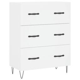 Berkfield Home Highboard White 69.5x34x180 cm Engineered Wood - thumbnail 7