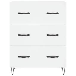 Berkfield Home Highboard White 69.5x34x180 cm Engineered Wood - thumbnail 8