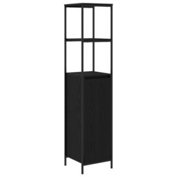 Berkfield Home 3 Piece Bathroom Furniture Set - Black Oak Engineered Wood - thumbnail 7