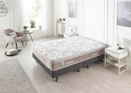 Somnior Hybrid Memory Foam Pocket Spring Mattress Designed For The Ultimate Sleep, Breathable With Back Support in White - Size: Double - thumbnail 5
