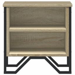 Berkfield Home Bedside Cabinet Sonoma Oak 2 pcs 40x30x40 cm Engineered Wood in Brown - Size: 40 x 30 x 40 cm - thumbnail 5