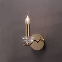 Netlighting Nydia Wall Lamp E14 French GoldCrystal in Gold - thumbnail 2