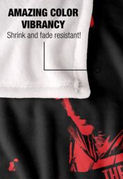 DC Comics The Batman (2022) Monochromatic Red Blanket 152 x 127 cm in White - thumbnail 4