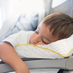 Cosi Home Memory Foam Travel Pillow in Off-White - thumbnail 4