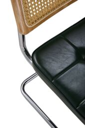 Living and Home 2Pcs Vintage Dining Chairs in Green - thumbnail 6