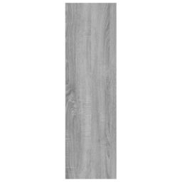 Berkfield Home Book Cabinet/Room Divider Grey Sonoma 100x30x103 cm - Size: 100 x 30 x 103 cm - thumbnail 4