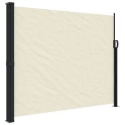 Berkfield Home Retractable Side Awning Cream 160x300 cm - thumbnail 2