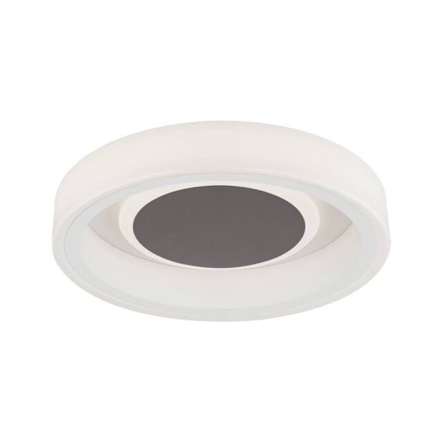 Netlighting Moca Flush 36cm Round 30W LED 4000K 1900lm White Mocha 3yrs Warranty - image 1