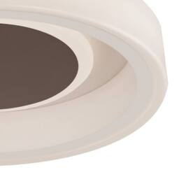Netlighting Moca Flush 36cm Round 30W LED 4000K 1900lm White Mocha 3yrs Warranty - thumbnail 5
