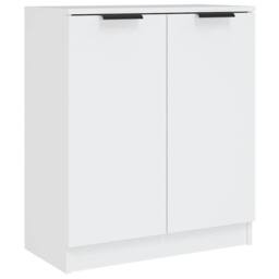 Berkfield Home Sideboards 2 pcs White 60x30x70 cm Engineered Wood - Size: 60 x 30 x 70 cm - thumbnail 3
