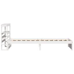Berkfield Home Beautiful Bed Frame with Headboard without Mattress White 90x200 cm - thumbnail 7