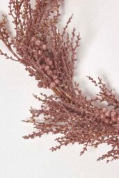 Homescapes Glitter Rose Gold Christmas Wreath - thumbnail 2