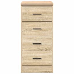 Berkfield Home Garage Storage Cabinet Sonoma Oak 40x51x85 cm Solid Wood Pine in Brown - Size: 40 x 51 x 85 cm - thumbnail 6