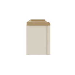GFW Lancaster 2 Door Shoe Bench in Cream - thumbnail 5