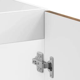 Berkfield Home Sink Base Cabinet Kalmar Smoked Oak 80x46x81.5 cm Engineered Wood in Brown - thumbnail 9