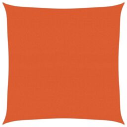 Berkfield Home Sunshade Sail 160 g/m¬≤ Square Orange 4x4 m HDPE - thumbnail 2