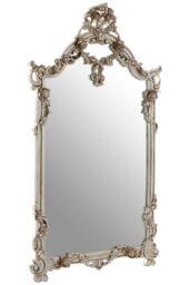 Orsina Juliet Rectangular Framed Wall Mirror in Gold - thumbnail 2