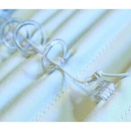 SPETLEK Plastic Roman Blind Curtain Rings 50PCS in Clear - thumbnail 5