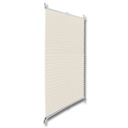 Berkfield Home Plisse Blind 90x150cm Cream - Size: 90x150 cm - thumbnail 3