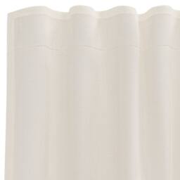 Berkfield Home Voile Curtains with Rod Pockets 2 pcs Cream - thumbnail 5