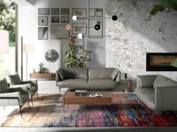 Angel Cerda Walnut Veneer Rectangular Coffee Table with Tempered in Brown - thumbnail 4