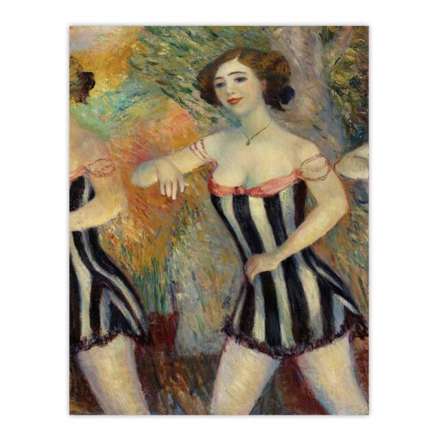 "Artery8 Pony Ballet Theater Dancer Glackens Wall Art Poster Print - Size: W12"" x H16""" - image 1