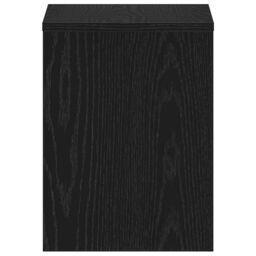 Berkfield Home Bedside Cabinets 2 pcs Black Oak 40x30x40 cm Engineered Wood - Size: 40 x 30 x 40 cm - thumbnail 7