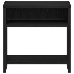 Berkfield Home Bedside Cabinets 2 pcs Black Oak 40x30x40 cm Engineered Wood - Size: 40 x 30 x 40 cm - thumbnail 6