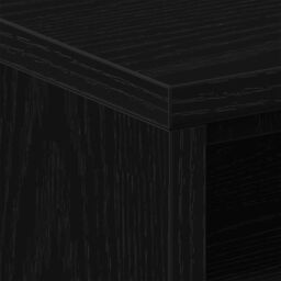Berkfield Home Bedside Cabinets 2 pcs Black Oak 40x30x40 cm Engineered Wood - Size: 40 x 30 x 40 cm - thumbnail 9