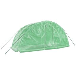 Berkfield Home Greenhouse with Steel Frame Green 10 m¬≤ 5x2x2.3 m - thumbnail 3