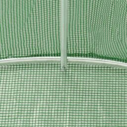 Berkfield Home Greenhouse with Steel Frame Green 10 m¬≤ 5x2x2.3 m - thumbnail 9