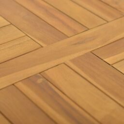 Berkfield Home Square Table Top 50x50x2.5 cm Solid Wood Teak in Brown - thumbnail 5