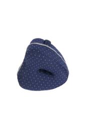 KDMD Memory Foam Leg Alignment Pillow for Side Sleepers Sciatica in Blue - thumbnail 2