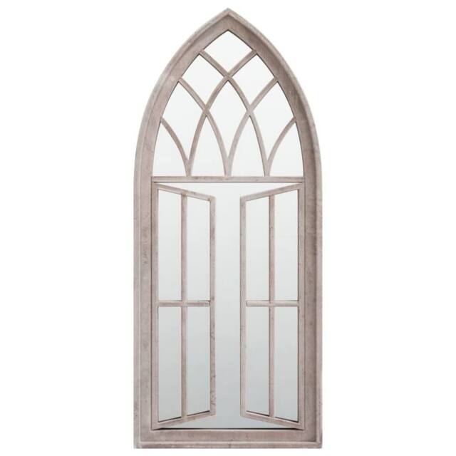 Berkfield Home Mirror Sand 70x30 cm Iron for Indoor Use in Cream - image 1