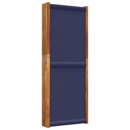 Berkfield Home 6-Panel Room Divider Dark Blue 420x180 cm - thumbnail 5