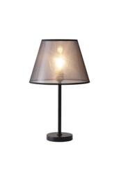 Contemporary Bedside Table Light in Black - thumbnail 1