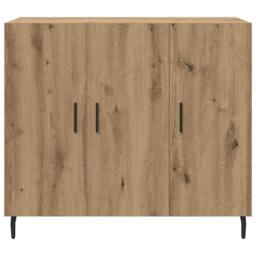 Berkfield Home Sideboard with Storage with Door Brown 90 x 34 x 80 cm Engineered wood - thumbnail 6